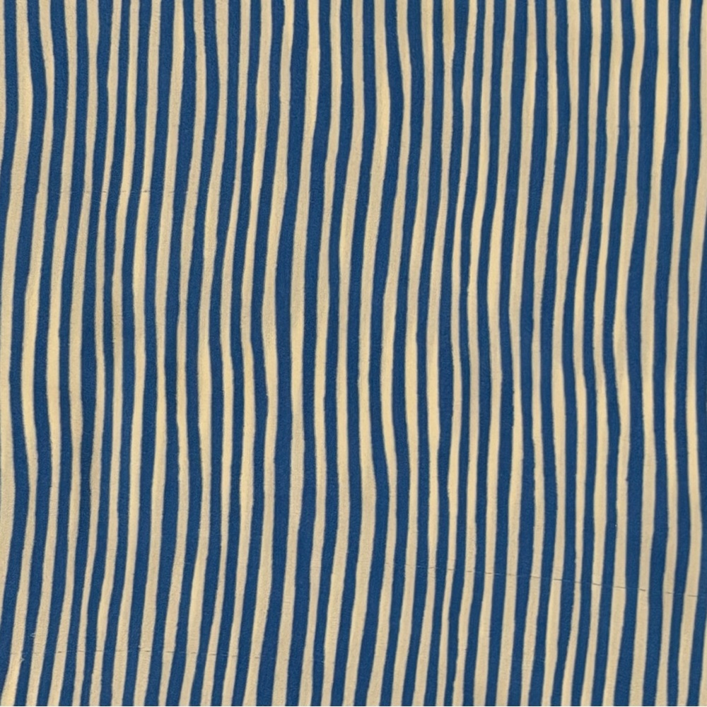 Banana Republic Elegant Blue Striped Short Sleeve Top Blouse Classic Style XS - Picture 7 of 8